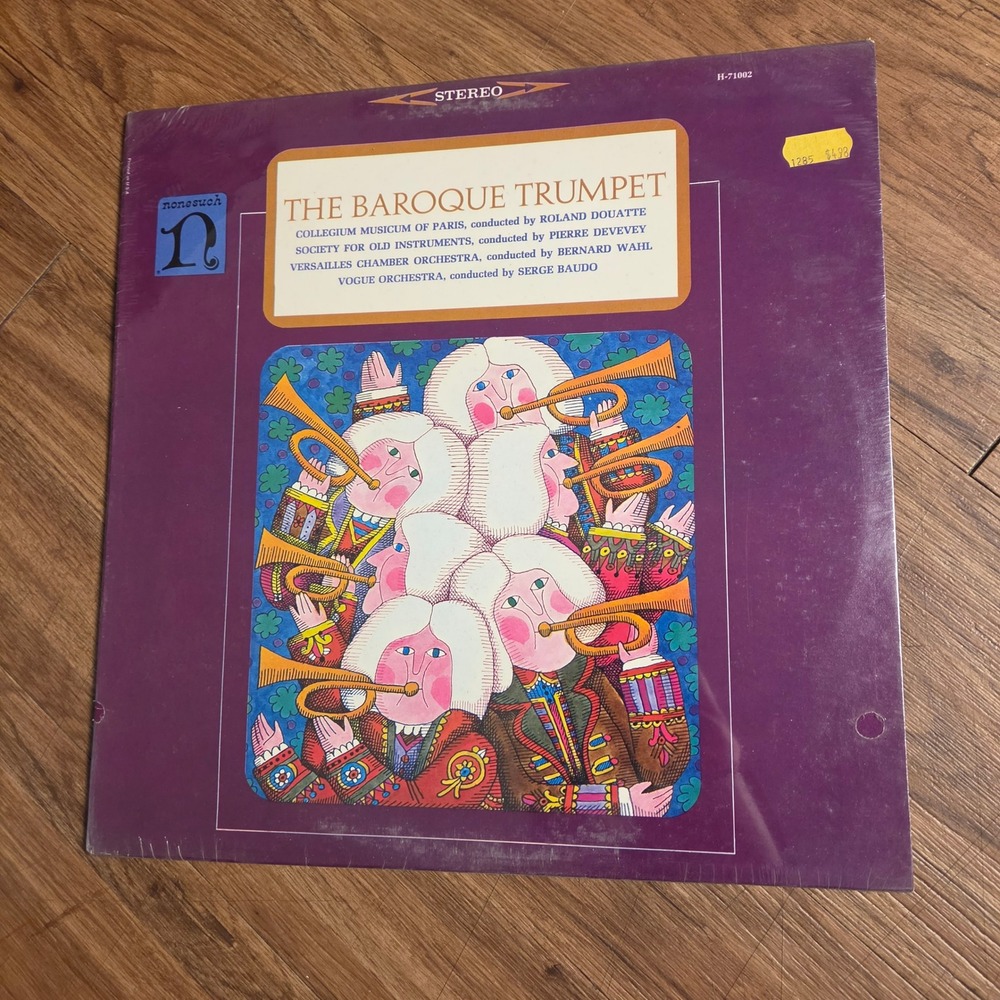 The Baroque Trumpet Nonesuch H-71002 1971 Collegium Musicum Paris Haydn Sealed